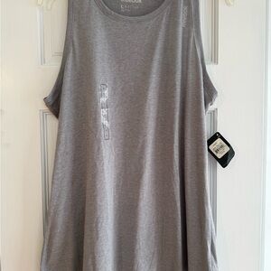 Reebok Women's Heather Gray Tank Top